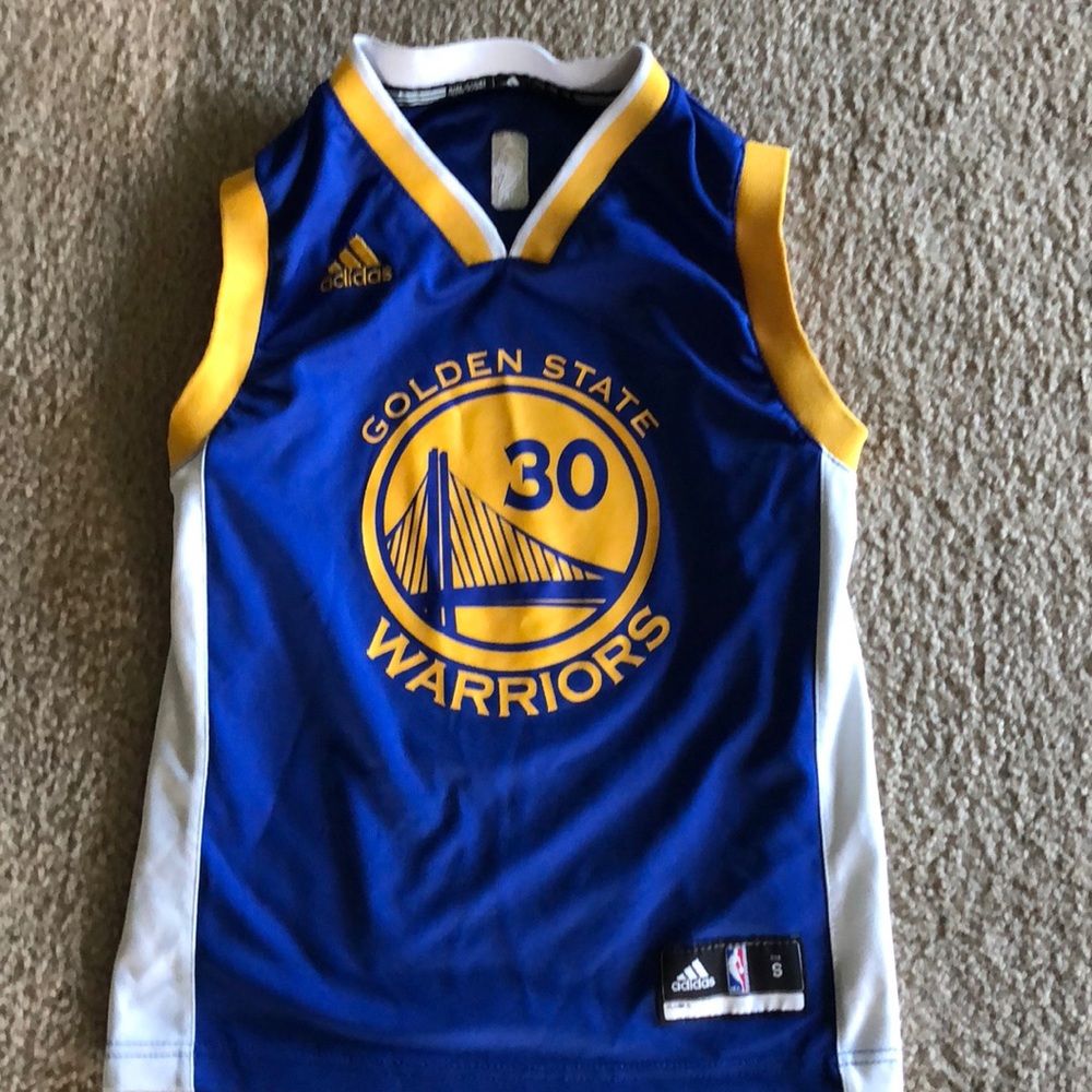 Adidas- Boy Small Steph Curry jersey